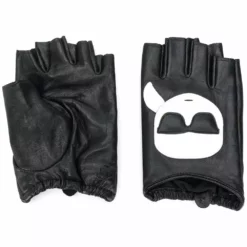 Karl Lagerfeld K/Ikonik fingerless gloves