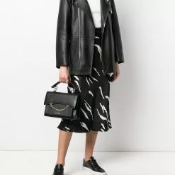 Karl Lagerfeld chain-link tote bag