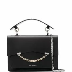 Karl Lagerfeld chain-link tote bag