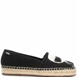 Karl Lagerfeld Karlito slip-on espadrilles