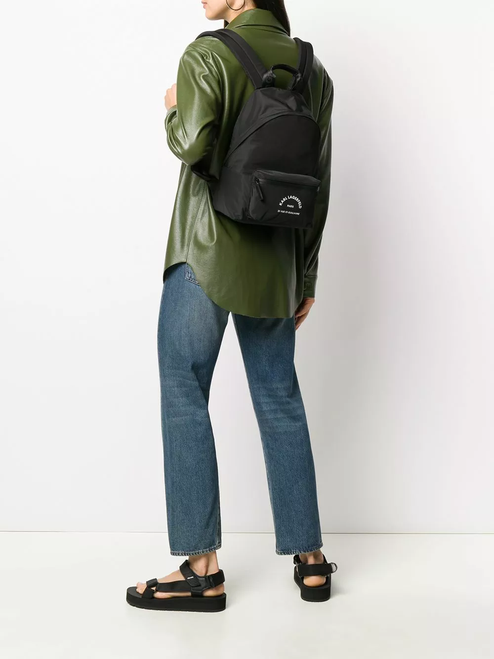 Karl Lagerfeld Rue St Guillaume medium backpack