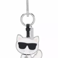 Karl Lagerfeld K/Ikonik Choupette keychain