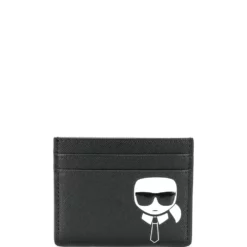 Karl Lagerfeld K/Ikonik classic card holder