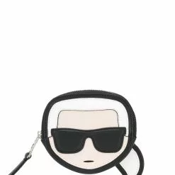 Karl Lagerfeld K/Ikonik Karl coin purse