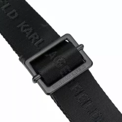 Karl Lagerfeld K/Karl logo webbing belt