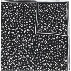 Karl Lagerfeld K/Ikonik logo print scarf