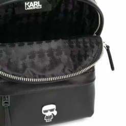 Karl Lagerfeld K/Ikonik metal pin backpack