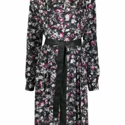 Karl Lagerfeld orchid print dress