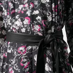 Karl Lagerfeld orchid print dress