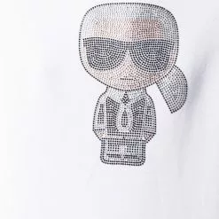 Karl Lagerfeld Ikonik Karl rhinestone sweatshirt