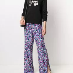 Karl Lagerfeld Ikonik rhinestone sweatshirt