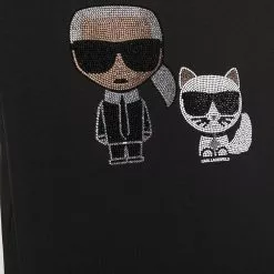 Karl Lagerfeld Ikonik rhinestone sweatshirt
