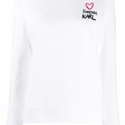 Karl Lagerfeld Forever Karl crew neck sweatshirt