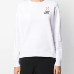 Karl Lagerfeld Forever Karl crew neck sweatshirt