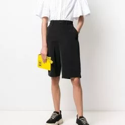 Karl Lagerfeld embroidered poplin shirt