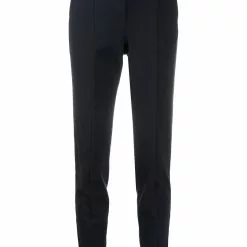 Karl Lagerfeld logo-tape tailored trousers