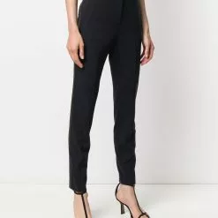 Karl Lagerfeld logo-tape tailored trousers