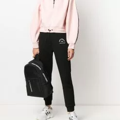 Karl Lagerfeld Address logo track pants