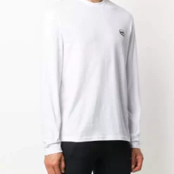 Karl Lagerfeld Ikonik patch cotton T-shirt