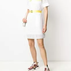 Karl Lagerfeld broderie anglaise shirt dress