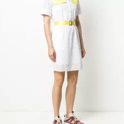 Karl Lagerfeld broderie anglaise shirt dress