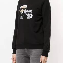 Karl Lagerfeld Ikonik Karl&Choupette sweatshirt