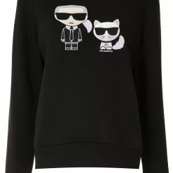 Karl Lagerfeld Ikonik Karl&Choupette sweatshirt