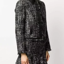 Karl Lagerfeld bouclé sparkle jacket