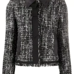 Karl Lagerfeld bouclé sparkle jacket
