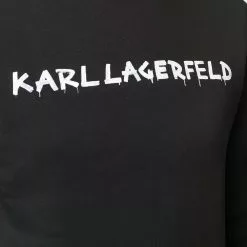 Karl Lagerfeld Graffiti logo print sweatshirt