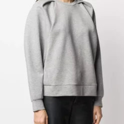Karl Lagerfeld volume sleeves sweatshirt