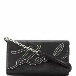 Karl Lagerfeld K/Signature textured tote bag