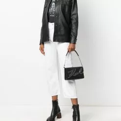 Karl Lagerfeld K/Signature textured tote bag