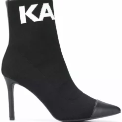 Karl Lagerfeld Pandora knitted ankle boots