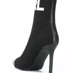 Karl Lagerfeld Pandora knitted ankle boots