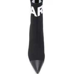 Karl Lagerfeld Pandora knitted ankle boots