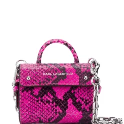Karl Lagerfeld K/Ikon snakeskin-effect tote bag