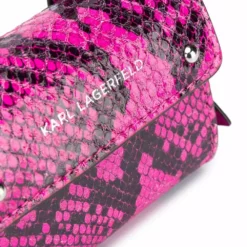 Karl Lagerfeld K/Ikon snakeskin-effect tote bag