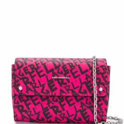 Karl Lagerfeld Ikon Graffiti clutch