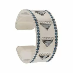 Karl Lagerfeld crystal-embellished cuff bracelet
