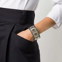 Karl Lagerfeld crystal-embellished cuff bracelet