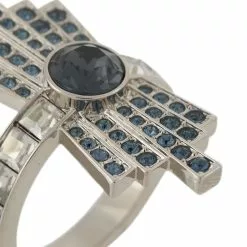 Karl Lagerfeld Icons crystal-embellished ring