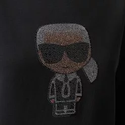 Karl Lagerfeld K/Ikonik sparkle sweatshirt