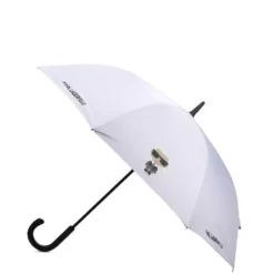 Karl Lagerfeld K/Ikonik logo-print umbrella