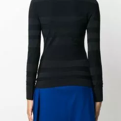 Karl Lagerfeld knitted mock neck top