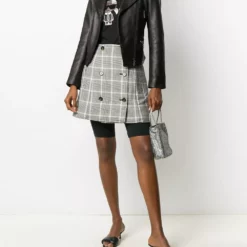 Karl Lagerfeld short sleeve rhinestone embellished T-shirt