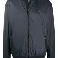 Karl Lagerfeld zipped bomber jacket