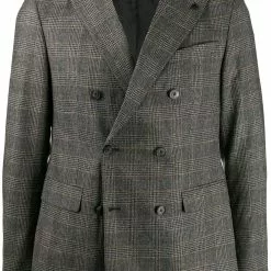 Karl Lagerfeld check suit jacket