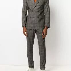 Karl Lagerfeld check suit jacket