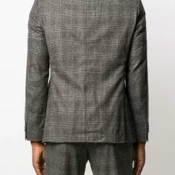 Karl Lagerfeld check suit jacket